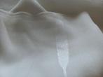 2 x coupon v 6 meter Wit Vitrage 72 cm hoog, Ophalen of Verzenden, Nieuw, Wit