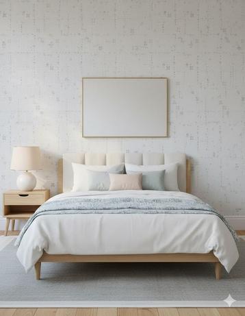 1718 Retro pastel blokjes behang raster fifites  stijl swiet beschikbaar voor biedingen