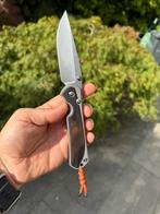 Chris Reeve Sebenza 31. Macassar. MIM clip Glass en Magnacut, Caravans en Kamperen, Kampeergereedschap, Ophalen, Zo goed als nieuw