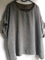 HelloGoodbye Zgan Didi shirt/blouse turkoois/kaki stip mt42, Didi, Ophalen of Verzenden, Zo goed als nieuw, Maat 42/44 (L)