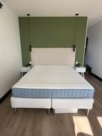 IKEA ESPEVAR/VALEVAG white divan bed & mattress 160x200, Huis en Inrichting, Ophalen, Tweepersoons, 200 cm, 160 cm