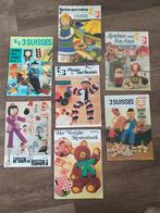 7 handwerkbladen 3 Suisses, origineel jaren 70!, Ophalen of Verzenden, Gebruikt, Breien of Haken, Patroon of Boek