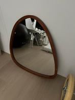 Spiegel organisch 69x73 bruin houtenlijst Xenos, Huis en Inrichting, Ophalen, Minder dan 50 cm, Zo goed als nieuw, Minder dan 100 cm