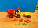 huis speeltuin 4600 kiepkar + aanhanger + zandbakspeelgoed, Ophalen of Verzenden, Zo goed als nieuw, Complete set
