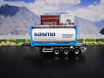 Wsi 01-4517 & 03-1148 Sasma 20FT Tank Container & Chassis, Hobby en Vrije tijd, Modelauto's | 1:50, Ophalen, Nieuw, Bus of Vrachtwagen
