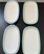 Pastel Petrus Regout schaaltjes, jaren '50, Antiek en Kunst, Antiek | Servies los, Ophalen of Verzenden