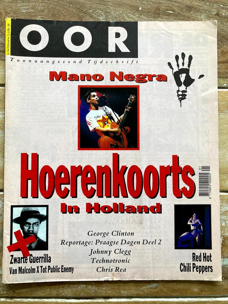 OOR Magazine 1990 INSPIRAL CARPETS Mano Negra RHCP Chris Rea, Ophalen of Verzenden, Muziek, Film of Tv
