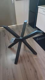 Ronde tafel op matrix poten, Huis en Inrichting, Tafelonderdelen, Ophalen, Rond, Zo goed als nieuw, 100 tot 150 cm