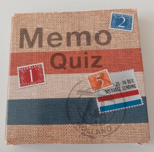 Memo Quiz., Hobby en Vrije tijd, Gezelschapsspellen | Kaartspellen, Zo goed als nieuw, Ophalen of Verzenden