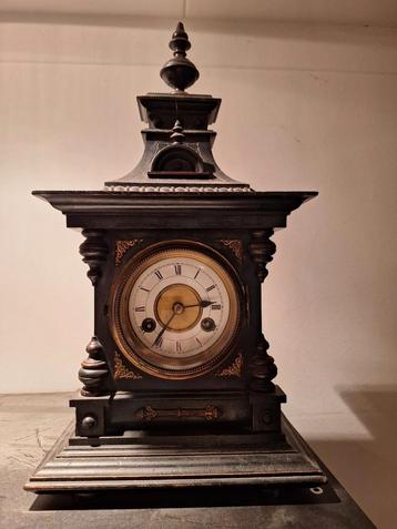 Schouw klokje hout slinger uurwerk handopwinder beschikbaar voor biedingen