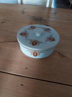 Vintage Flora Gouda lydia koekdoos, bonbonsdoos, Antiek en Kunst, Antiek | Keramiek en Aardewerk, Ophalen of Verzenden