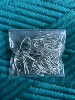 Gordijnhaak insteekhaak metaal 40 stuks NIEUW, Ophalen of Verzenden, Nieuw, 200 cm of meer