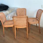 4 Thonet Czechoslovakia Ligna stoel stoelen vintage, Huis en Inrichting, Stoelen, Gebruikt, Bruin, Ophalen of Verzenden, Nvt