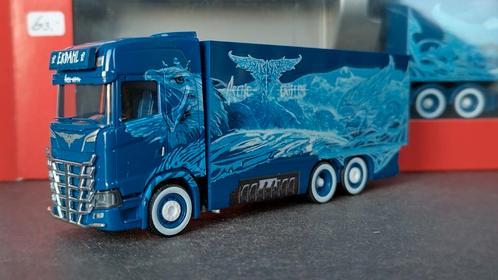 Scania CS 20 LZV Artic Griffin Ekdal 1:87 Herpa Pol, Hobby en Vrije tijd, Modelauto's | 1:87, Nieuw, Bus of Vrachtwagen, Herpa