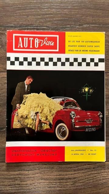 AutoVisie 1961: Humber Super Sniper, Hovercraft, VW 1500 beschikbaar voor biedingen