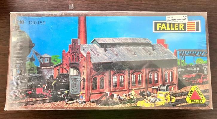 Faller 120159 loc-werkplaats, Hobby en Vrije tijd, Modeltreinen | H0, Nieuw, Brug, Tunnel of Gebouw, Gelijkstroom of Wisselstroom