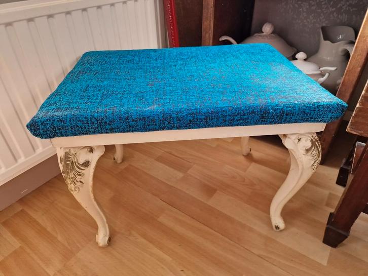 Barok voetenbankje opstapje, Huis en Inrichting, Banken | Voetenbanken en Poefen, Gebruikt, Minder dan 50 cm, Minder dan 50 cm