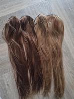 Extensions mensen haar 40cm flat weft, Ophalen of Verzenden, Zo goed als nieuw, Pruik of Haarverlenging