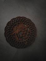 Prachtige opengewerkte gietijzeren schaal, Ophalen of Verzenden, Zo goed als nieuw