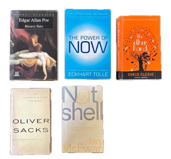 E.A.  Poe, Oliver Sacks, Ian McEwan, Chris Cl, Boeken, Literatuur, Zo goed als nieuw, Europa overig, Ophalen of Verzenden