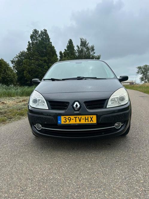 Renault Scénic 1.6 16V 82KW AUT E4 2007 Zwart, Auto's, Renault, Bedrijf, Scénic, Benzine, D, MPV, Automaat, Origineel Nederlands