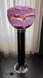 Vintage Stijlvolle Vloerlamp XL Mazzega Murano, Ophalen of Verzenden