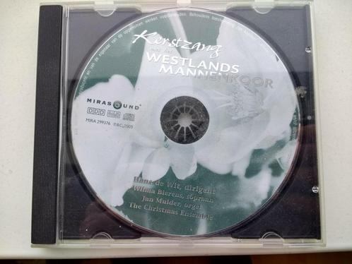 CD kerstzang met het Westlands mannenkoor, Cd's en Dvd's, Cd's | Kerst en Sinterklaas, Zo goed als nieuw, Kerst, Ophalen of Verzenden