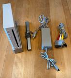 Wii spelcomputer, Spelcomputers en Games, Spelcomputers | Nintendo Wii, Ophalen of Verzenden, Gebruikt, Met 2 controllers, Met games