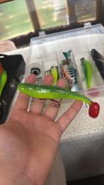 Shad nays 14cm +loodkop en dreg haak, Watersport en Boten, Hengelsport | Roofvissen, Ophalen of Verzenden, Nieuw, Haak