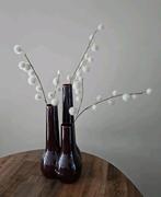 3 x kunsttakken/ kunstbloemen met bolletjes wit, Ophalen of Verzenden, Nieuw