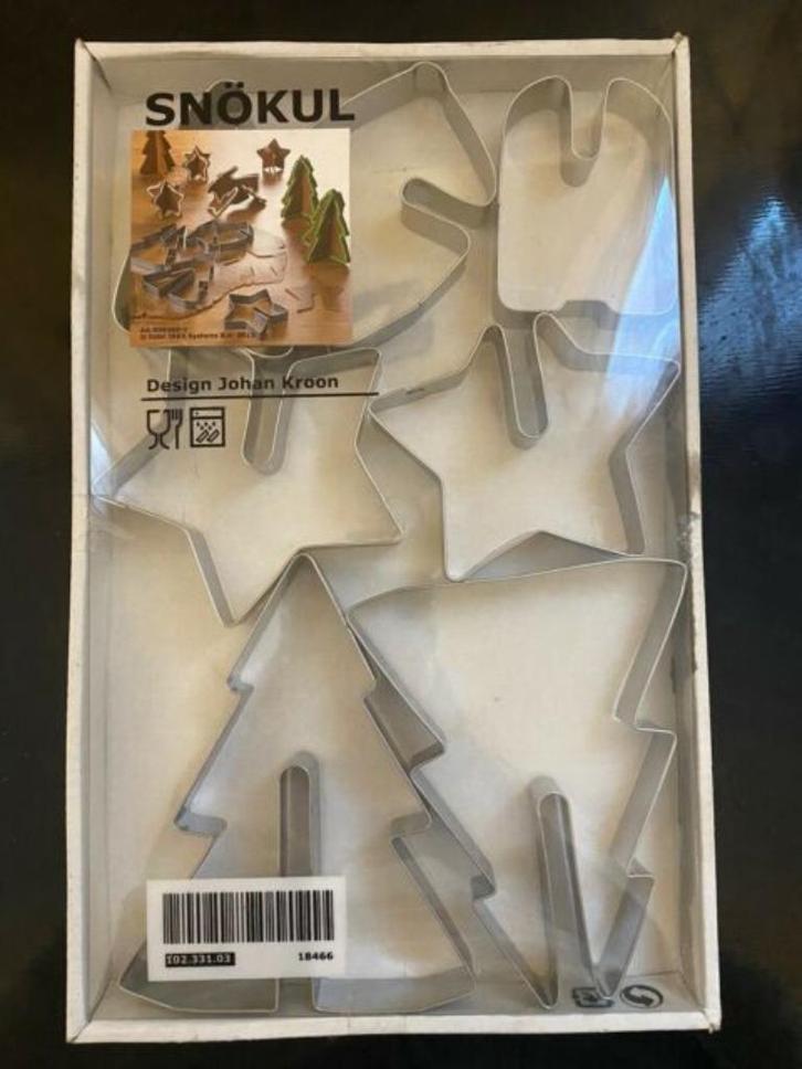 Nieuwe set SNOKUL bakvormpjes of koekjes uitsteek vormpjes, Diversen, Kerst, Nieuw, Ophalen of Verzenden