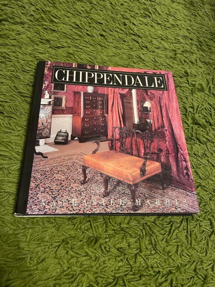 Chippendale boek door Nathaniel Harris, Boeken, Kunst en Cultuur | Fotografie en Design, Gelezen, Overige onderwerpen, Ophalen of Verzenden