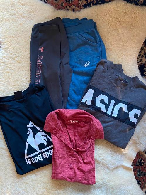 Bundel sportkleding maat S Asics, Under Armour, Le Coq, Kleding | Dames, Sportkleding, Zo goed als nieuw, Fitness of Aerobics