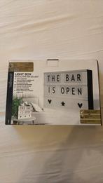 Nieuw Licht box lichtbak met letters, Ophalen of Verzenden, Nieuw