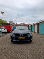Mercedes-Benz C-Klasse C180 BE Estate Aut7 2012 Blauw, Auto's, Mercedes-Benz, Automaat, 1800 kg, Beige, Blauw