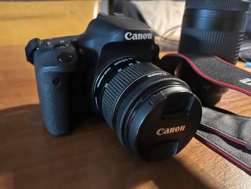 Canon 77D, zo goed als nieuw! Met 18-55mm lens