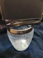 Vintage Suikerpot met Zilveren Suikertang, Ophalen of Verzenden