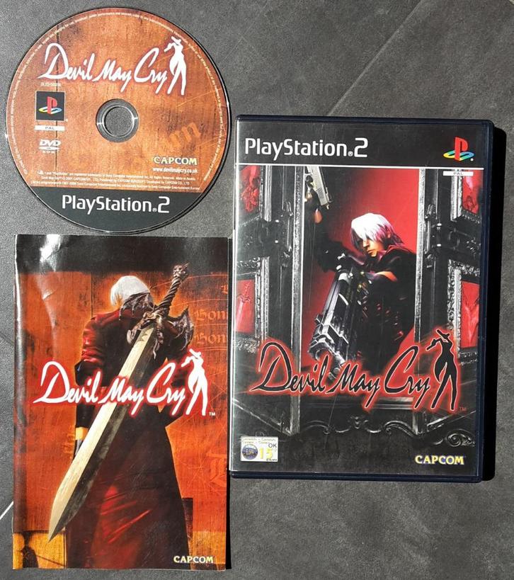 PS2 - Devil May Cry - PlayStation 2 Capcom, Spelcomputers en Games, Games | Sony PlayStation 2, Zo goed als nieuw, Avontuur en Actie