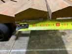 Hardhout-Cumaru-afdeklat-ezelsrug-piramide-schutting-38x80mm, Ophalen, 1 tot 2 meter, 6 meter of meer, Nieuw