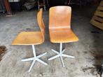 6x Industriële kinderstoel Woodmark Pagholz lichtbruin, Ophalen, Gebruikt, Bruin, Pagholz Woodmark Thur-op-Seat