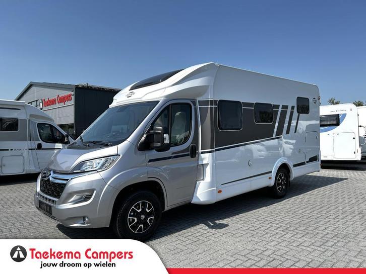 Carado T338 Pro+ Enkele-bedden/2023/Euro-6/165pk/12.000km!, Caravans en Kamperen, Campers, Bedrijf, tot en met 3, Half-integraal