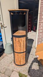 Wijn / whiskey kast van mango hout, Ophalen, Nieuw