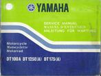 Yamaha DT100 DT 125 DT175 service manual (665s), Motoren, Yamaha