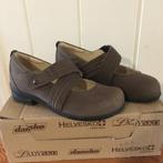 Elegante bruine suede leren pumps van Helvesko, maat 36, Pumps, Bruin, Verzenden, Helvesko