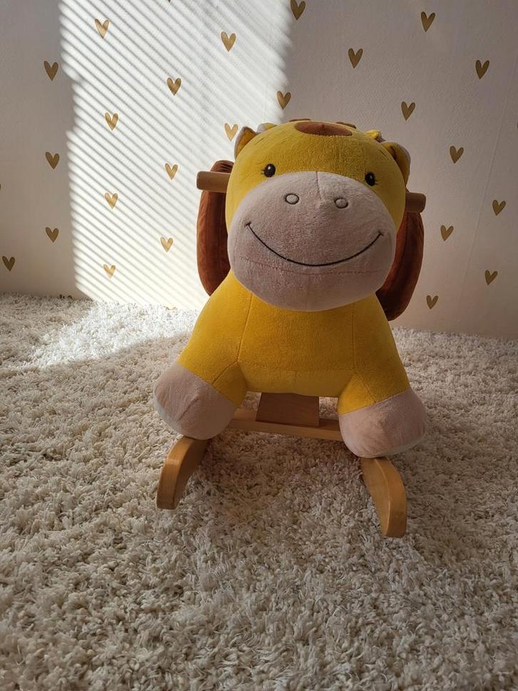 Hobbelpaard Giraffe - Lekker Zacht!, Kinderen en Baby's, Speelgoed | Knuffels en Pluche, Gebruikt, Overige typen, Ophalen