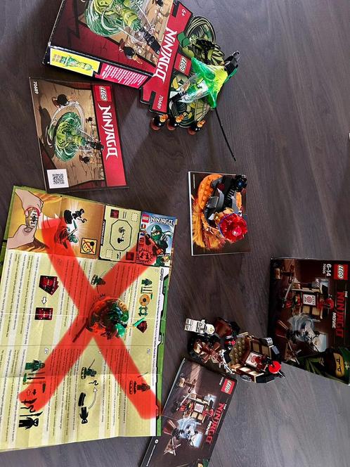 3 sets lego ninjago compleet en zo goed als nieuw, Kinderen en Baby's, Speelgoed | Duplo en Lego, Zo goed als nieuw, Lego, Complete set