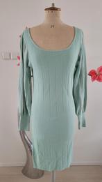 Nieuwe warme Trui Jurk met Chiffon Mouwen - Maat 1mt, Maat 38/40 (M), Nieuw, Ophalen of Verzenden, Knielengte