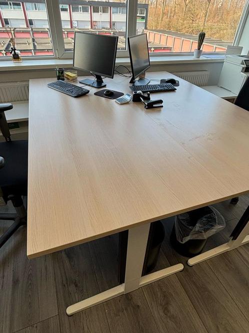 Professionele bureaus en ladeblokken hele partij €350,00!, Huis en Inrichting, Bureaus, Zo goed als nieuw, Bureau, In hoogte verstelbaar