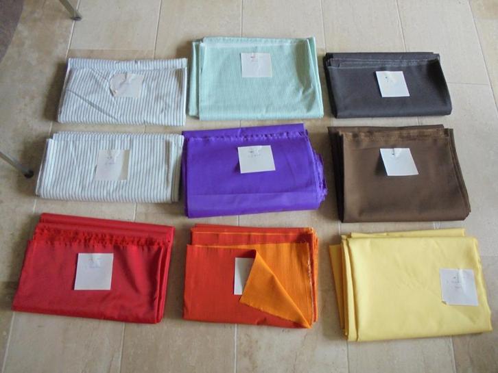 stof restanten div kleuren nieuwe, Hobby en Vrije tijd, Stoffen en Lappen, Nieuw, Polyester, 120 cm of meer, 200 cm of meer, Overige kleuren