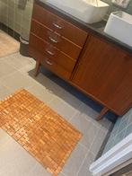 Houten badmat, Huis en Inrichting, Badkamer | Badtextiel en Accessoires, Ophalen of Verzenden, Zo goed als nieuw, Bruin, Badmat